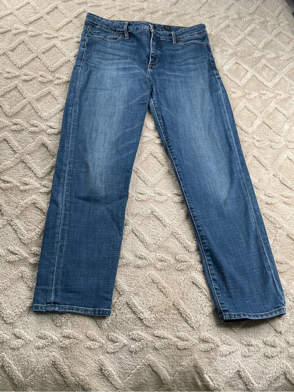 Lucky Brand Women's Straight Jeans in Blue Denim- Size 12 Weekender